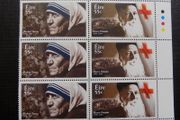 Ireland 2010 International Humanitarians.Half Sheet.Mother Teresa/Henry Dunant.Irish stamps.MNH.