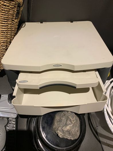 House clearance car boot sale stuff PS2; Home Phone; Vadafone TV Box; Satellite Box; Lamp; Payment Sistem Screen?; Eir internet receiver; wooden mahogany bases?; and othe stuff see pictures