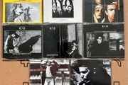 U2 cd singles x 8 ( 80's 84/89 )