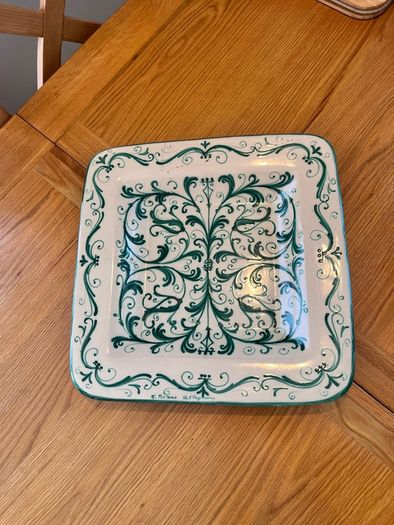 Vintage Sicilian Ceramic Tray