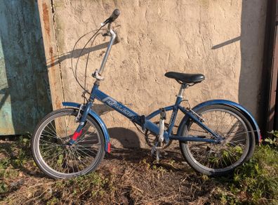 Raleigh fold up bicycle