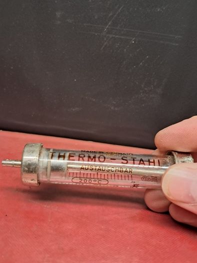 Vintage German Glass Syringe