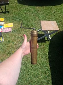 Brass pepper mill possible to post
