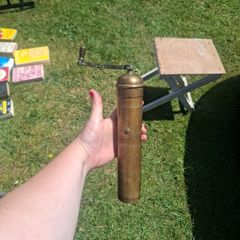 Brass pepper mill possible to post