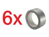 6x Universal Strong Silver Waterproof 48mm x 10m Repair Duct Adhesive Tape #1034