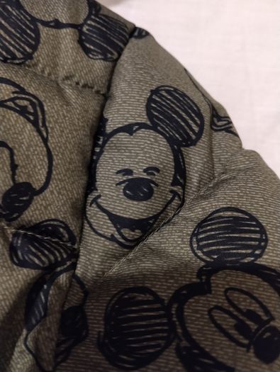 Disney Mickey Mouse Warm Fleece Lined Hooded Jacket