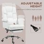 Ergonomic Office Chair Height-adjustable Reclining backrest footrest Image 6