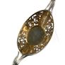 Rare Antique art nouveau silver plated basket Image 6