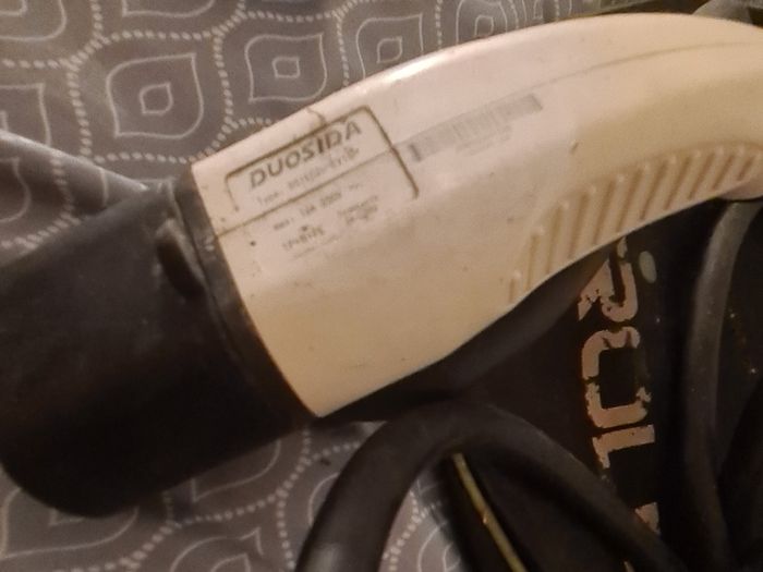 EV cable type 1 to 2 16 A charger cable.