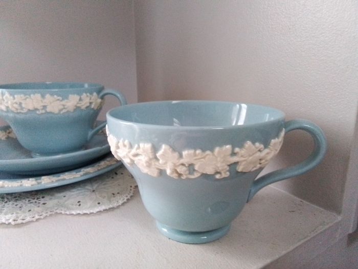 Wedgewood Queen's Ware Trio