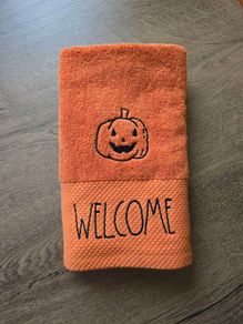 Halloween kitchen towel - Rae Dunn