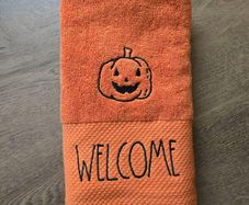 Halloween kitchen towel - Rae Dunn