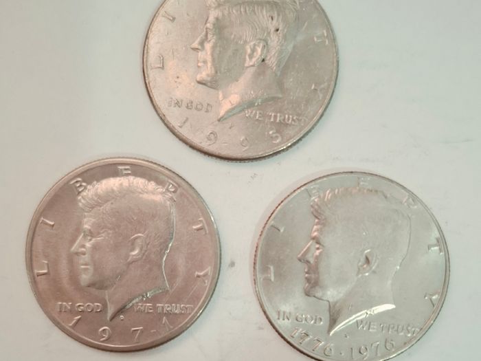 Old coins. US silver, UK silver and other various