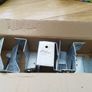 powapost bolt down post shoe, wall brackets lot Image 4