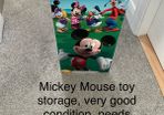 Mickey Mouse toy storage