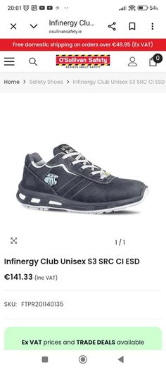 Safety shoes