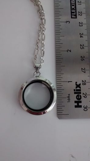 Floating Charm Locket Pendant