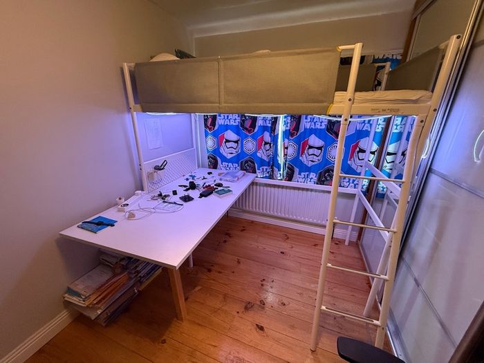 IKEA bunk bed VITVAL Loft bed frame