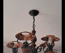 ceiling light 5 lamp chandelier