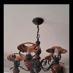 ceiling light 5 lamp chandelier