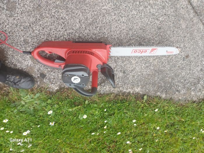 EMAK Electric Chainsaw, 2000W, Oregon EFCO, in very good condition