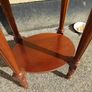 Vintage French Oval Side Table Image 6