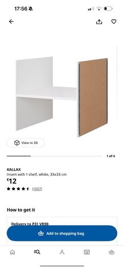 Ikea Kallax shelf