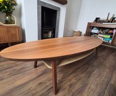 Stolkhom Walnut Veneer Coffee Table
