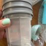 feeding bottles, storage containers and Aptamil Image 5