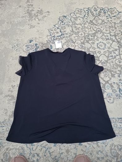 Navy Ladies Top H&M