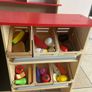 Children's wooden kitchen with chalk board Image 3