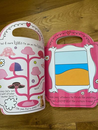 New - My Pretty Pink Sticker & Doodling Bag
