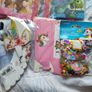 Children birthday invitations, plates, party bags, lots of different characters Image 5