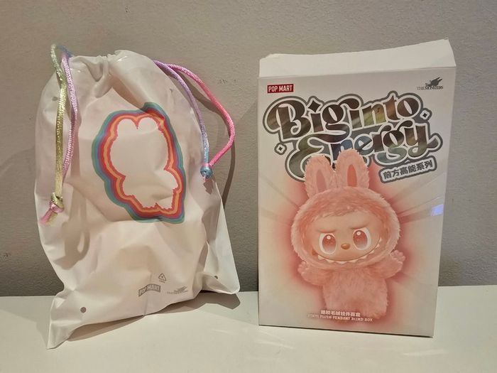 Pop Mart The Monsters Big into Energy Series - Labubu Happiness Pendant