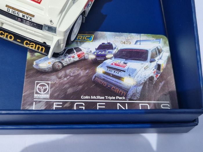 Scalextric C4612A Legends: Colin McRAE Triple Pack ( rally WRC slot car )