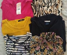 bundle of 6 tops