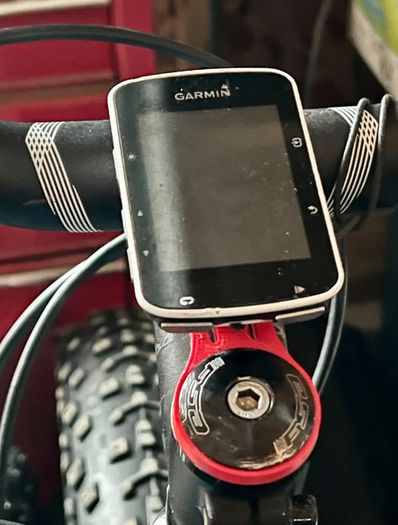 3D Printed Stem Cap Mount for Garmin