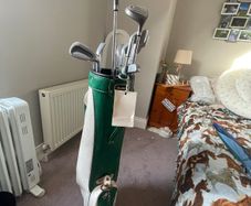 Set of golf clubs