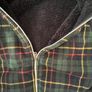 Check Sleeveless Fleece Jacket Image 2