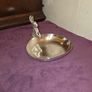 Irish made Silver Rabbit/Hare Trinket Dish Image 2