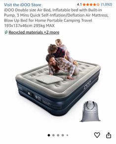 iDOO Double Air Mattress