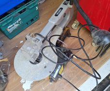 Draper Variable Speed Scroll Saw 405mm 90W with Flexible Shaft & Work Light (Used)