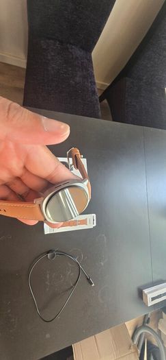 Galaxy watch 8 + Hybrid Leather Band