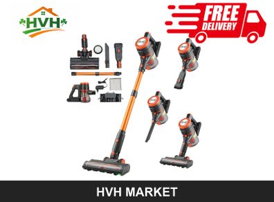 Cordless Stick Vacuum 40kPa, 47min Runtime