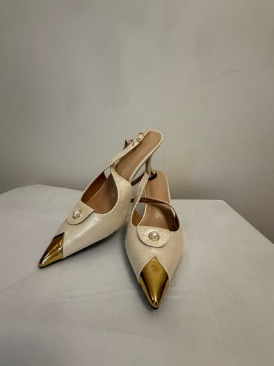 New Elegant Slingback Heels Size 43
