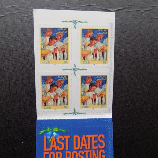 Christmas 1998 Complete Stamp Booklet.Self-adhesive.Mint Never Hinged.MNH.
