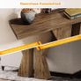 Wooden Console Table, 140 cm, Console Table Behind Sofa Table, Narrow Image 3