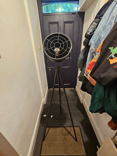 Industrial Tripod Floor Lamp