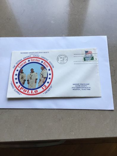 Rare Collectors item - 1969 US Space Program cover