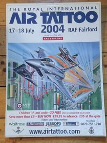 RIAT Air Tattoo 2004 X Large Poster
